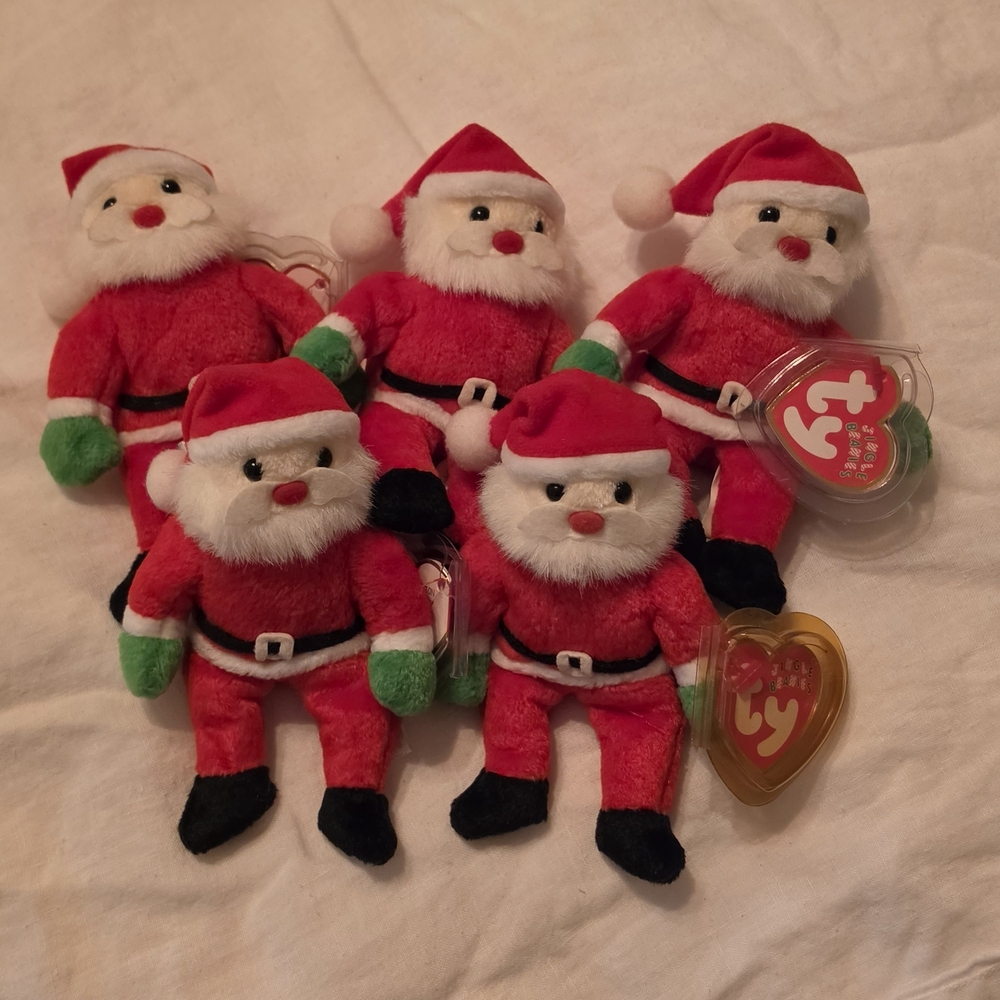 46 Ty Beanie Babies Chrismas Ornaments "The Jingle Beanies" Collection - Picture 3 of 9